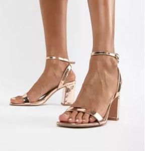 ASOS Gold Heels